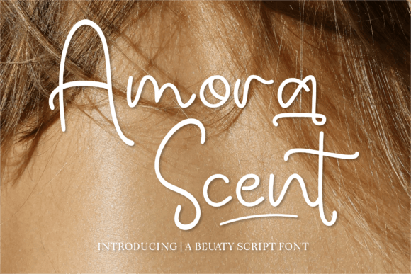 Amora Scent: A Graceful Script Font for Makers