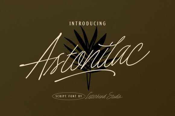 Astonilac: A Sophisticated Script Typeface for Elegant Branding