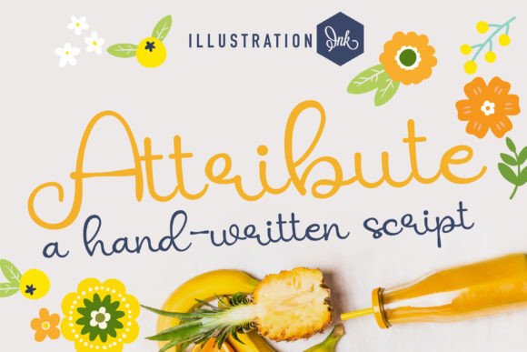 Attribute: The Handwritten Font for Bold Campaigns