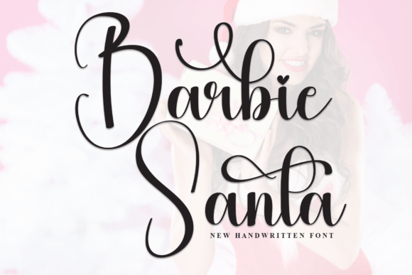 Barbie Santa Font for Elegant Branding