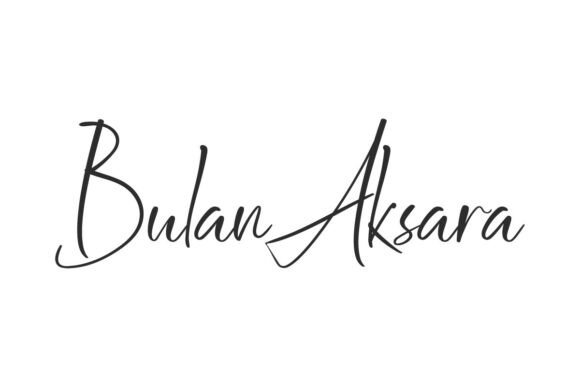 Bulan Aksara Font for Modern Web Design