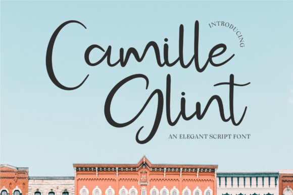 Camille Glint: A Modern Script Typeface for Web Design