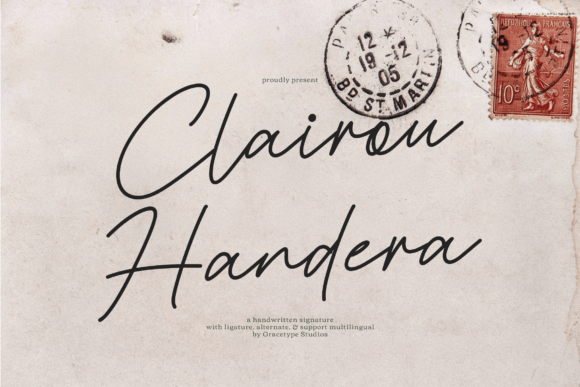 Clairou Handera Font Review for Makers