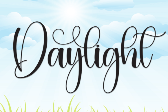 Dayligt: The Elegant Script Font for Makers