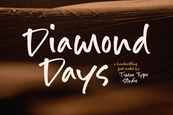 Diamond Days: Elevating Brand Identity with Elegant Script