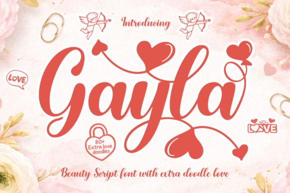 Gayla: A Premium Script Typeface for Web Design