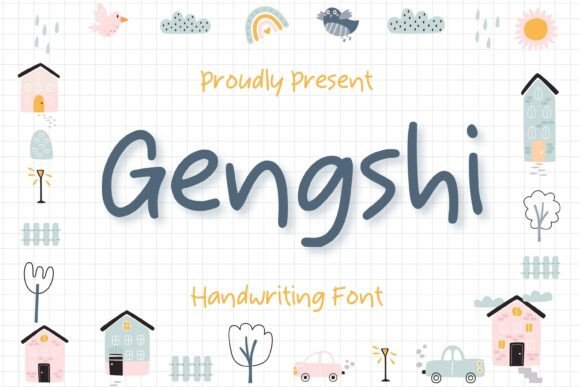 Gengshi: A Natural Script Font for Editorial Design