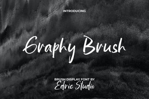 Graphy Brush Font for Handmade Branding