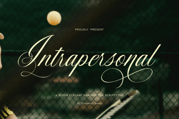 Intrapersonal: The Script Font for Clear Campaigns
