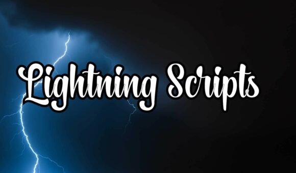 Lightning Scripts Font Review for Brand Design