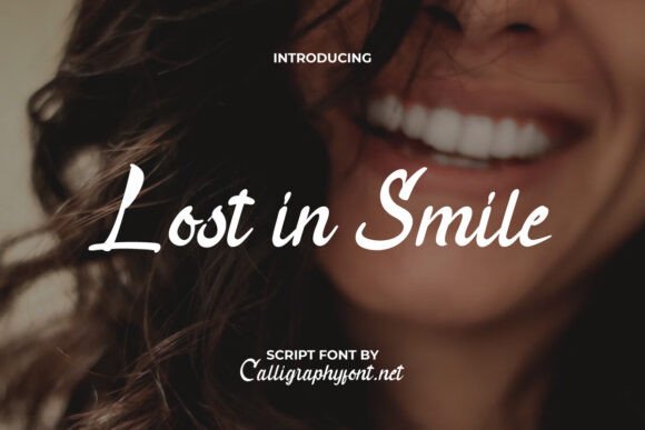 Lost in Smile: A Script Font for Makers