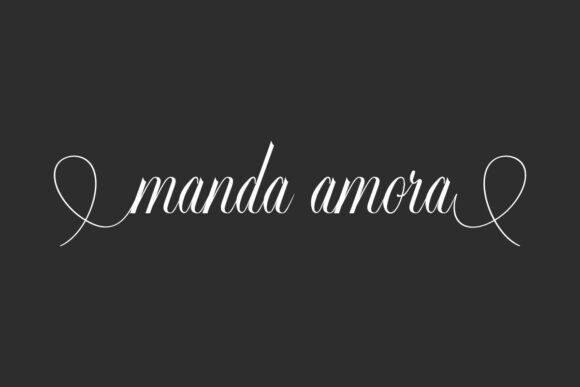 Manda Amora Font: The Ultimate Script for Elegant Design