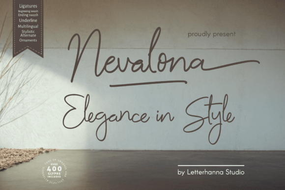 Nevalona: The Perfect Handwritten Font for Crafters