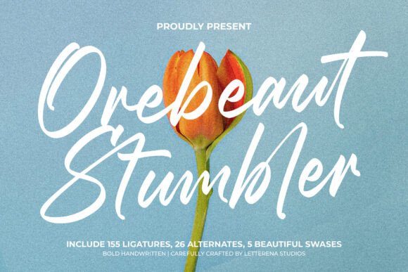Orebeaut Stumbler Font Review for Makers