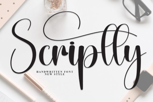 Scriptty: A Stylish Handwritten Script Font for Elegant Campaigns