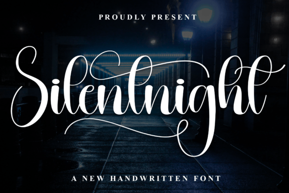 Silentnight: A Premium Script Font for Web Design