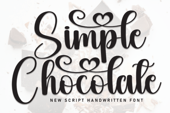 Simple Chocolate Font for Elegant Branding