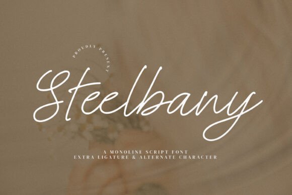 Steelbany: The Elegant Script Font for Modern Branding