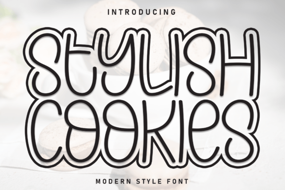 Stylish Cookies Font for Elegant Business Branding