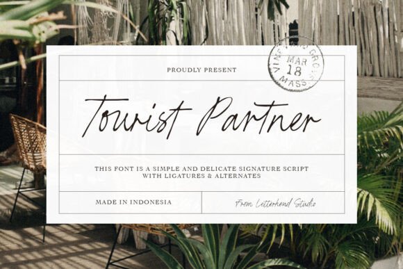 Tourist Partner: Elegant Script Font Review