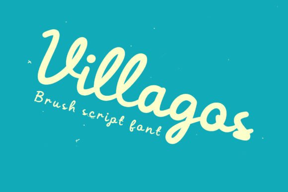 Villagos Font: Elegant Script for Small Business Branding