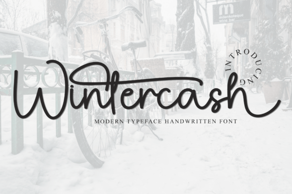 Wintercash: A Premium Script Font for Modern Campaigns